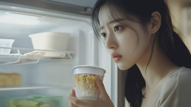 야식 욕구의 상당수는 실제 배고픔이 아니라 피로, 스트레스, 습관에서 비롯된다. 사진=클립아트코리아