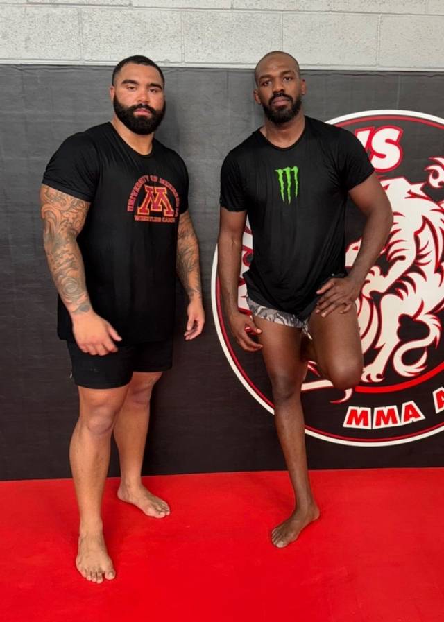 ‘UFC GOAT’ 존 존스가 키운 ‘괴물’ 게이블 스티븐슨은 2026년 내 UFC 헤비급 정상에 설 수 있을까. 현재 분위기로는 대단히 긍정적이다. 사진=X