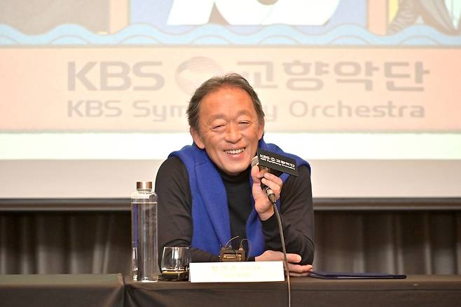 지휘 거장 정명훈이 KBS교향악단의 10대 음악감독 겸 상임 지휘자로 선임, 3년간 악단을 이끈다. [KBS교향악단 제공]