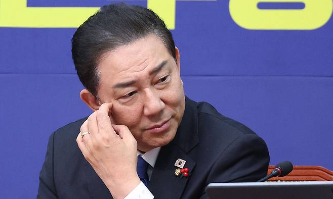 김병기 더불어민주당 원내대표. 뉴스1