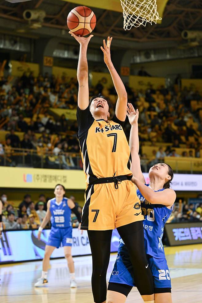 청주 KB 박지수. WKBL 제공