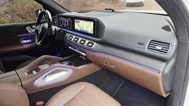 메르세데스 벤츠 GLS 580 4매틱 AMG 라인 1열. 장우진 기자