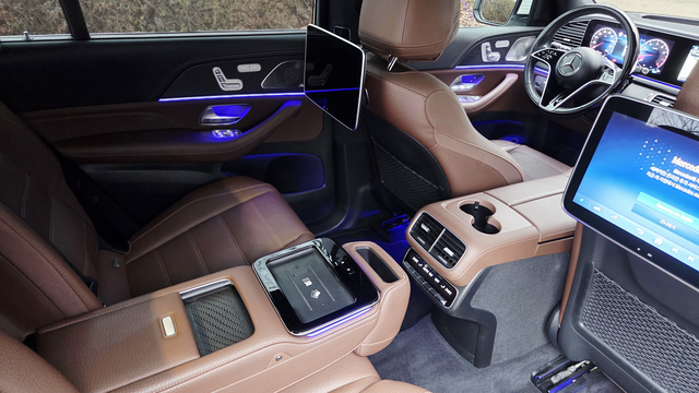 메르세데스 벤츠 GLS 580 4매틱 AMG 라인 2열. 장우진 기자