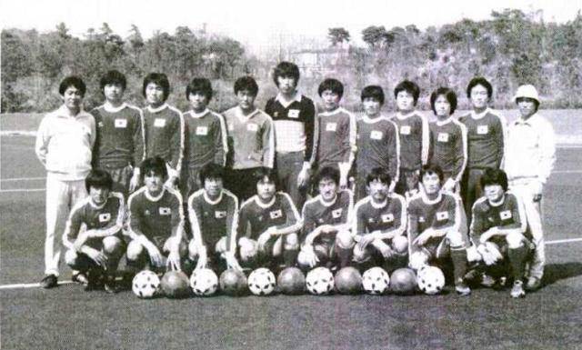 1983년 FIFA 청소년 월드컵 당시의 한국 대표팀과 박종환(오른쪽 끝) 감독. 한국일보 자료사진