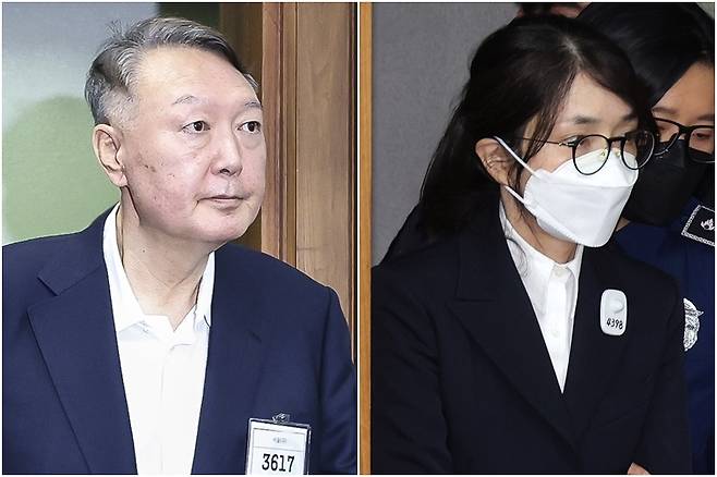 ▲ 윤석열 전 대통령(왼쪽)과 김건희 전 여사(오른쪽) [연합뉴스]