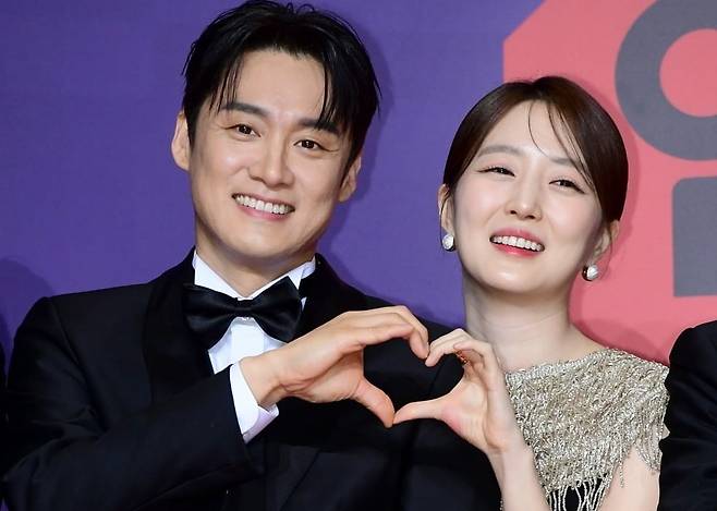 방송인 오상진, 김소영 부부/사진=변성현 한경닷컴 기자 byun84@hankyung.com