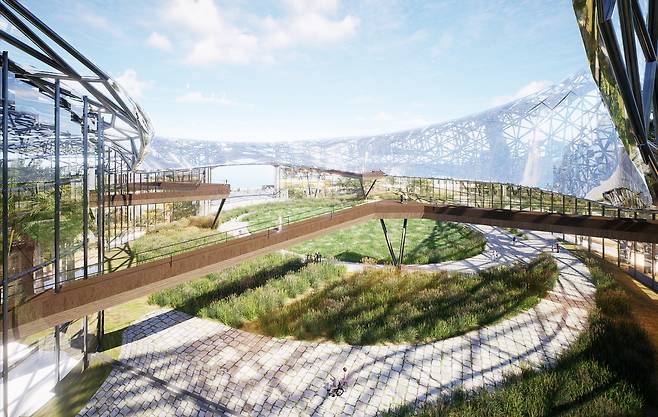 A rendering of the planned Ganjeolgot Botanical Garden [ULJU COUNTY GOVERNMENT]