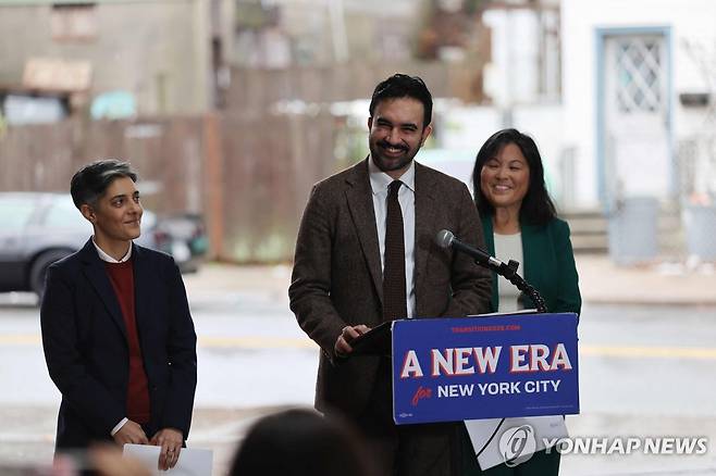 조란 맘다니 뉴욕시장 당선인 [AFP 연합뉴스 자료사진. 재판매 및 DB 금지]