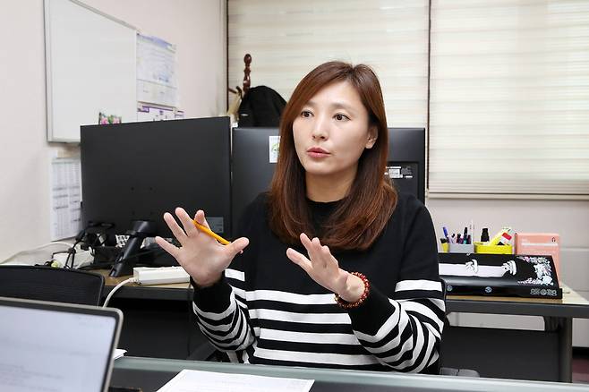 ▲ 광명시의회 정지혜 운영위원장.