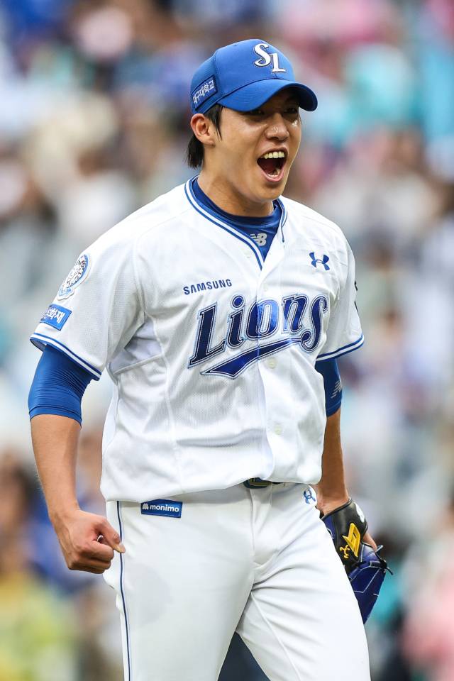 삼성 라이온즈의 원태인. 삼성 제공