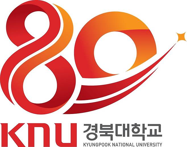경북대학교 개교 80주년 엠블럼./경북대 제공