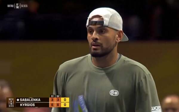 닉 키리오스(사진=배틀 오브 섹시즈 방송 화면 갈무리)