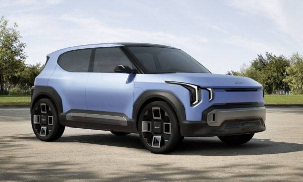 2026년 유럽 시장 출시 예정인 소형 전기 SUV ‘EV2’ 콘셉트카 (사진=기아)