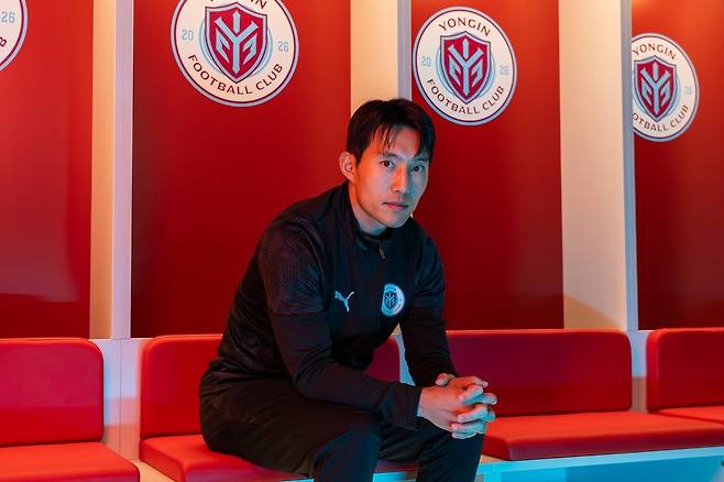 K리그2 우승 팀 인천을 떠나 용인에 합류한 신진호(용인FC 제공)