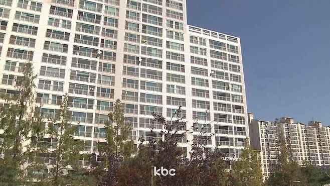 ▲ 광주 남구 봉선동의 한 아파트 전경