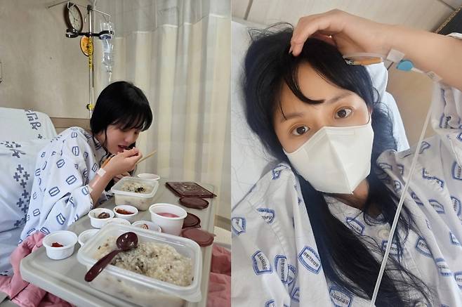 강은비가 임신 20주차에 응급 입원한 근황을 전했다. /사진=인스타그램 갈무리