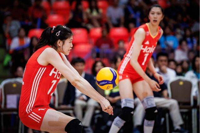 중국 국가대표 아웃사이드 히터 리잉잉./FIVB