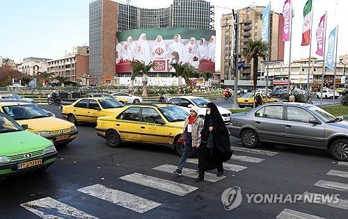 이란 테헤란 거리 [EPA=연합뉴스 자료사진]