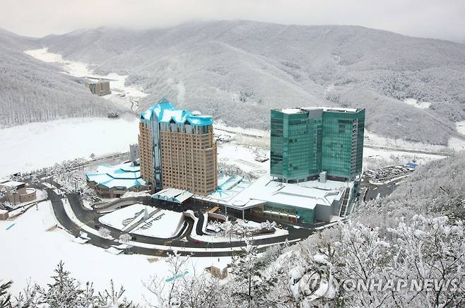 하이원 그랜드호텔 전경 [강원랜드 제공]