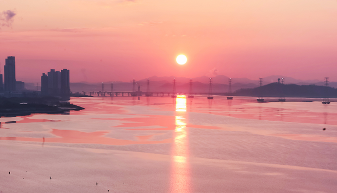 시화호 전경. 사진=시흥시청