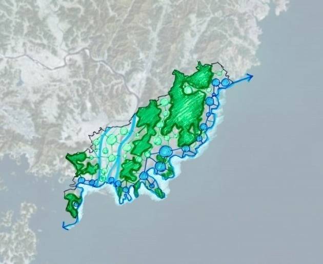 부산시 블루-그린 네트워크 <김성훈 스케치>