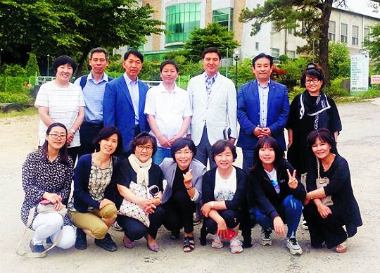 최근 가진 수련회 기념사진. 김보연 인턴기자, 국회기도회 제공