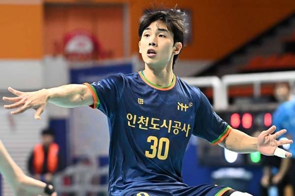 사진 인천도시공사 이요셉, 사진 제공=한국핸드볼연맹
