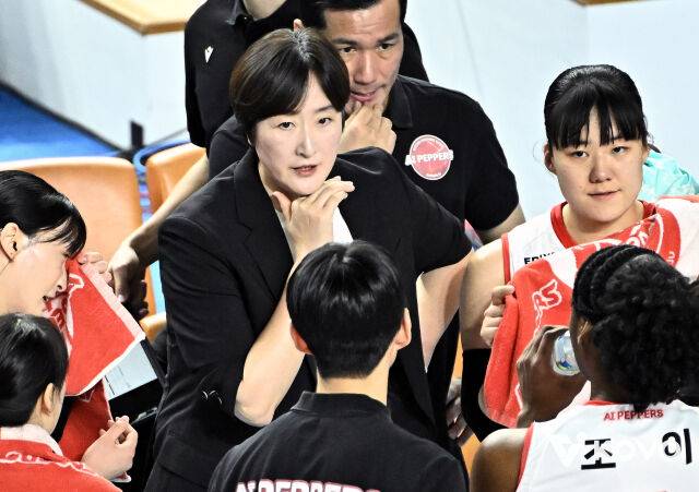 페퍼저축은행 장소연 감독./KOVO