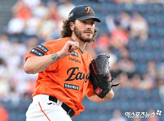 메이저리그 공식 홈페이지 MLB닷컴이 2026시즌 토론토 블루제이스에서 주목할 선수로 2025시즌 KBO리그 한화 이글스에서 페넌트레이스 MVP를 차지한 코디 폰세를 언급했다. 사진 엑스포츠뉴스 DB