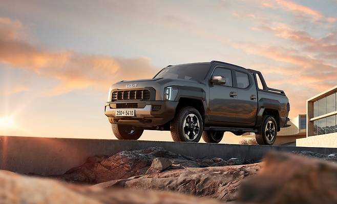 The Kia Tasman pickup truck [KIA]