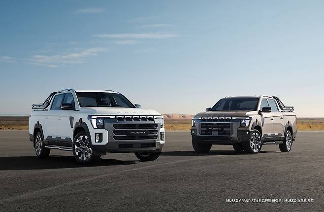 KG Mobility's next-generation pickup truck Musso [KG MOBILITY]