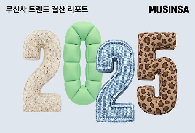 2025 무신사 트렌드 결산 리포트. [사진=무신사]