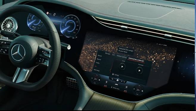 벤츠 전기차 하이퍼스크린.[벤츠 코리아]