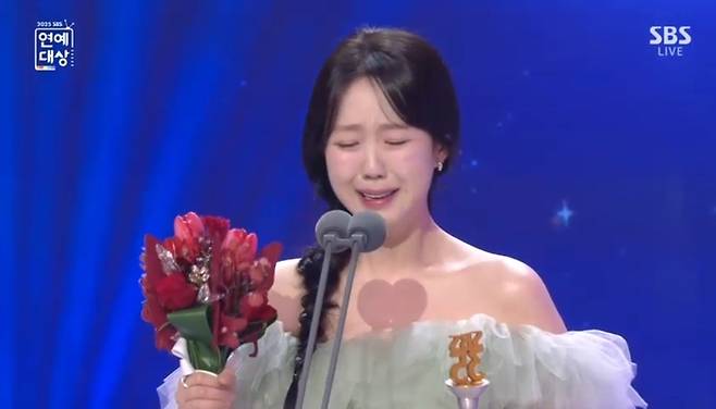 지예은. 사진|‘2025 SBS 연예대상’
