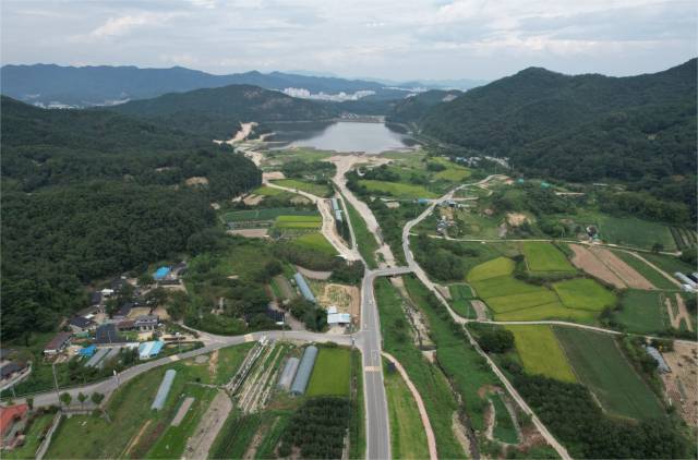 경북 구미시 수점동 일대 공원마을지구. 구미시 제공