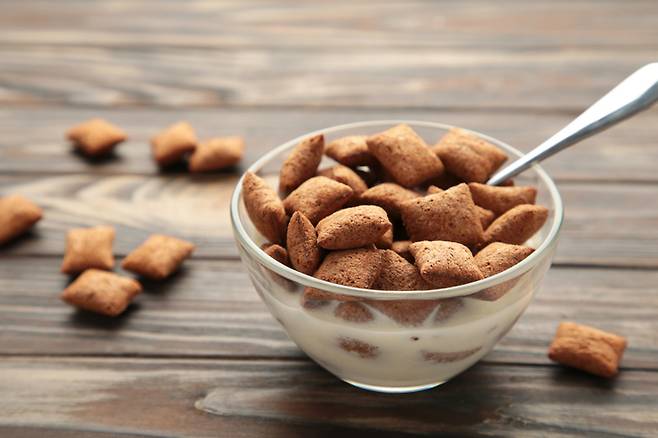 시리얼은 ADHD 아동들에게 아침식사 메뉴로 좋다. 사진= 게티이미지뱅크