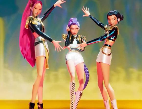 케데헌 속 무대. [사진=넷플릭스]