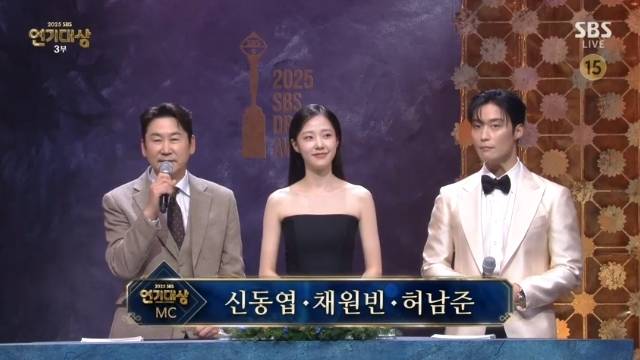 SBS ‘2025 SBS 연기대상’ 캡처