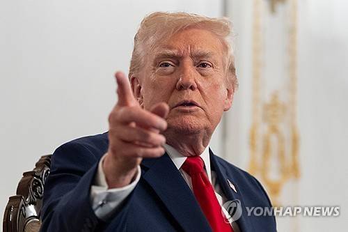 도널드 트럼프 미국 대통령 [AP 연합뉴스 자료사진. 재판매 및 DB 금지]