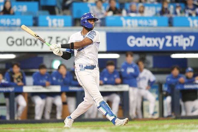 삼성 라이온즈 외국인 타자 르윈 디아즈. <삼성 라이온즈 제공>