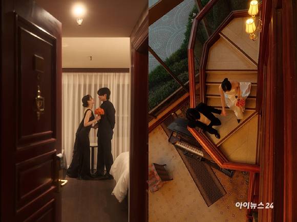 켄싱턴호텔 설악에서 촬영한 웨딩 스냅. [사진=켄싱턴호텔]