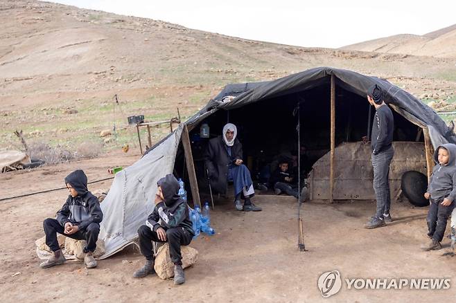 가자지구 난민촌 [AFP 연합뉴스. 재판매 및 DB 금지]