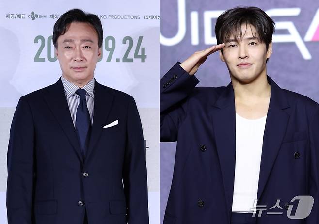 영화 '국제시장2' 주연  배우 이성민(왼쪽) 강하늘 / 뉴스1 DB