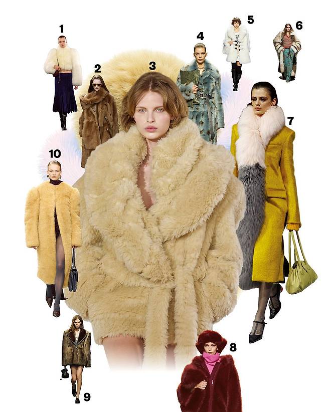 1 ALAÏA, 2 TOD’S, 3 Stella Mccartney, 4 JIL SANDER, 5 Dolce & Gabbana, 6 ETRO, 7 Marni, 8 ELIE saab, 9 PRADA, 10 ACNE studios