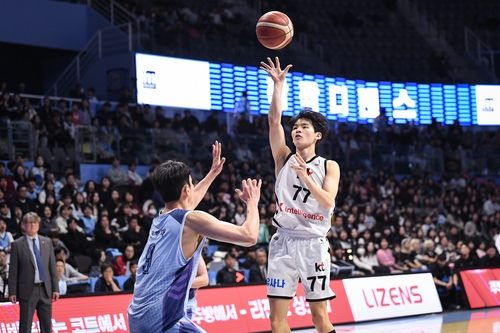 kt 신인 강성욱. 사진[연합뉴스]