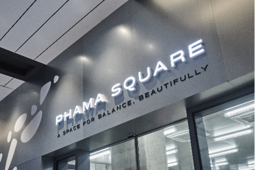 파마스퀘어 1호점은 1652㎡(약 500평) 매장 구성에서 건강기능식품이 50%, 뷰티 30%, 펫 용품 20%, 나머지가 약국이다. (파마스퀘어 제공)