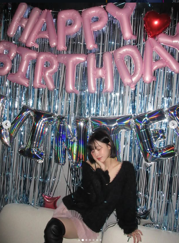 에스파 윈터 개인 인스타그램 캡처