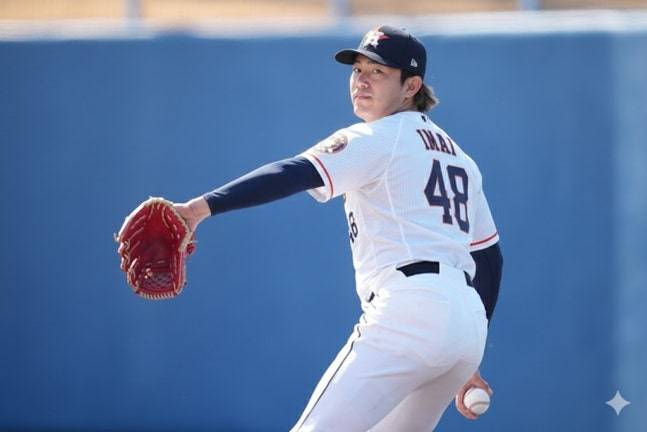 이마이 타츠야. /사진=구글 제미나이(AI) 합성(세이부 라이온스 공식 SNS 이미지 활용)