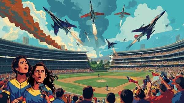 도널드 트럼프가 베네수엘라를 침공하면서 야구계에도 여파가 이만저만이 아니다(사진=챗GPT 생성 이미지)