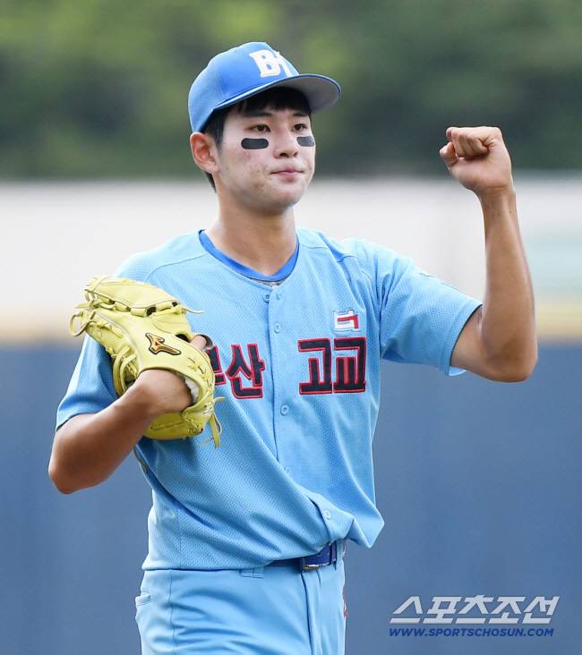 지난해 청룡기에 출전한 부산고 하현승. 스포츠조선DB